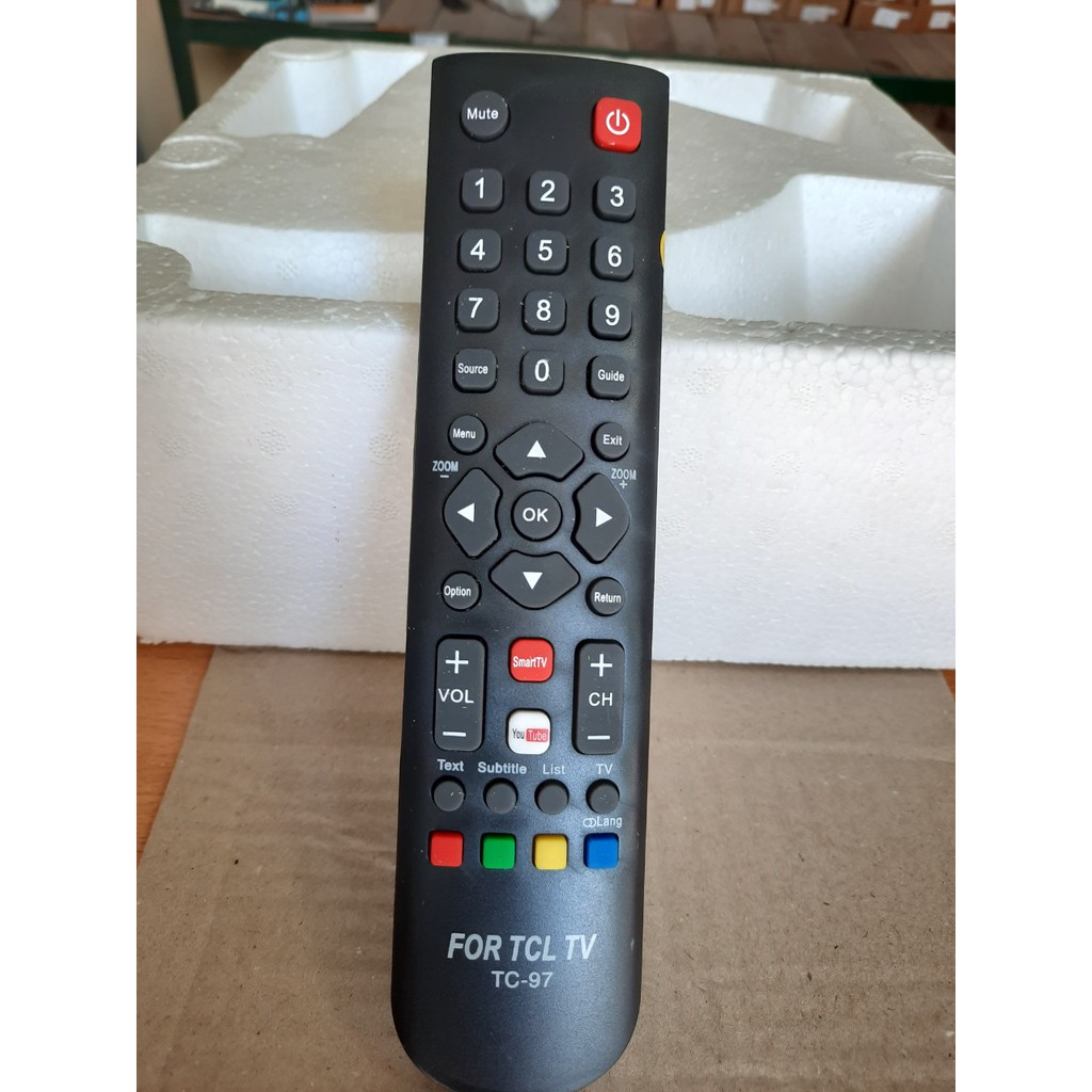 Remote Điều khiển tivi TCL các dòng tivi TCL CRT LCD LED Smart TV- Hàng tốt Tặng kèm Pin