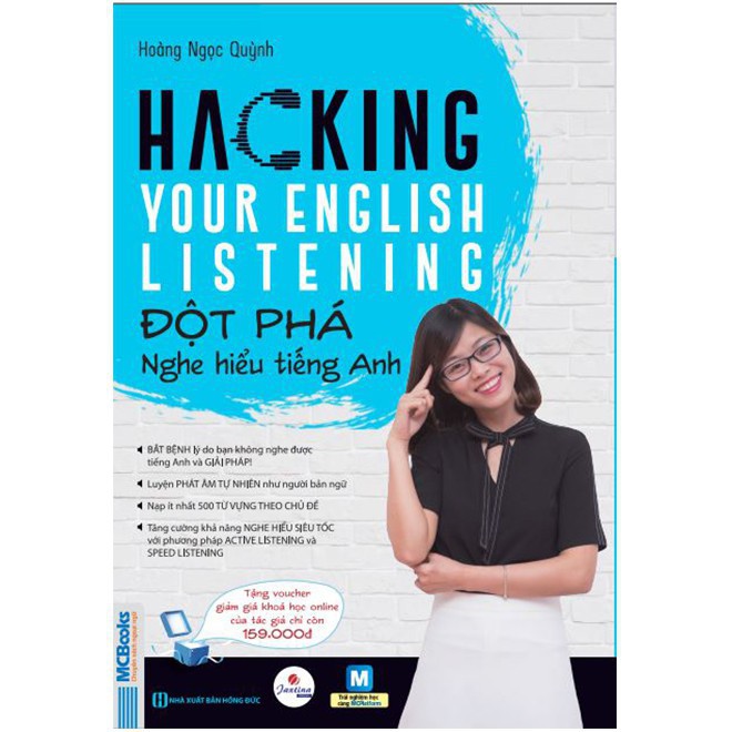 Sách - Hacking Your English Listening – Đột phá nghe hiểu tiếng Anh