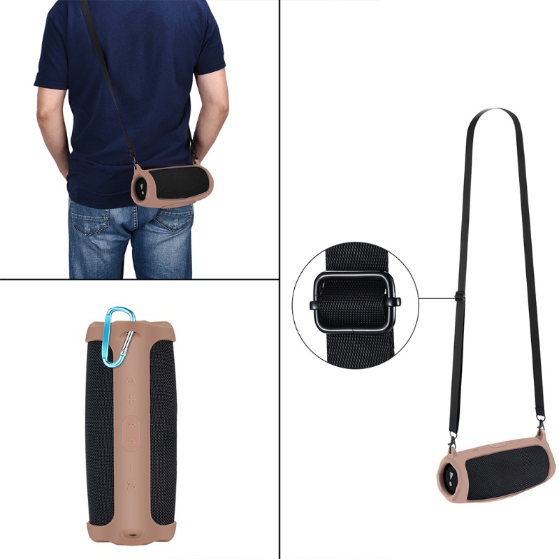 Vỏ Silicon Bảo Vệ Có Dây Đeo Cho Loa JBL Charge 5