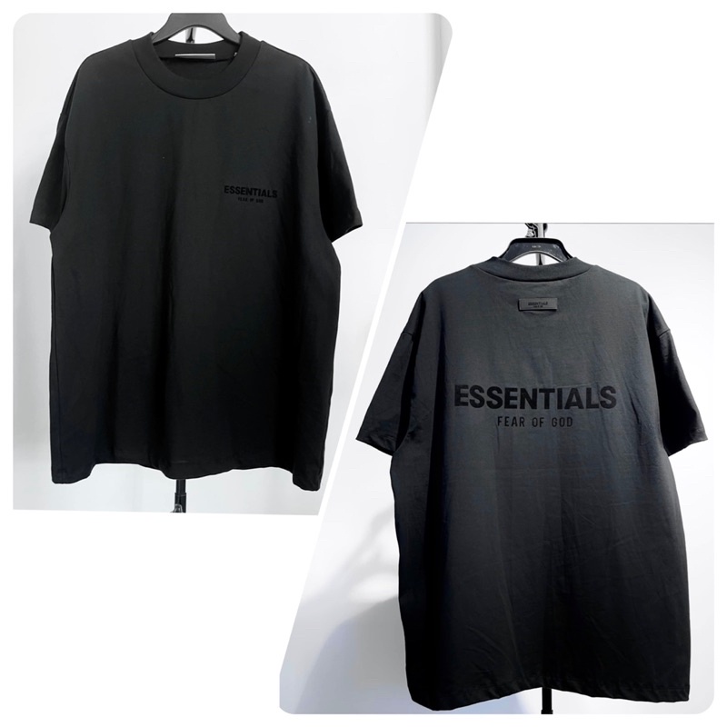 [Chính Hãng ] Áo Thun Đen Cao Cấp Essentials x Fear Of God