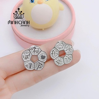 Đồng Xu Bạc Hoa Mai Kim Tiền - Minh Canh Jewelry