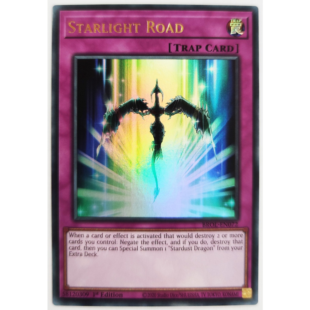 [Thẻ Yugioh] Starlight Road |EN| Secret Rare / Gold Rare / Ultra Rare / Rare (5D's)