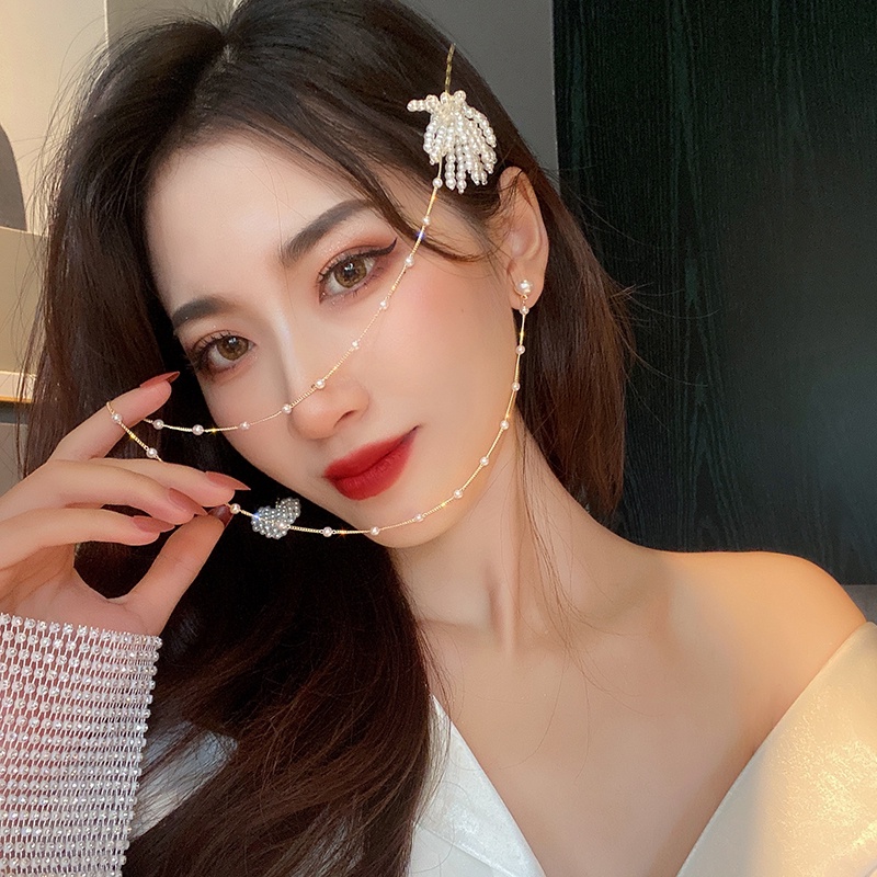 [FREESHIP ĐƠN 50K] HOA TAI BẠC 925_PEARL PEARL_THIẾT KẾ KHÔNG ĐỐI XỨNG_M1394