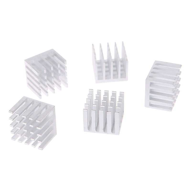Set 5 Khối Nhôm Tản Nhiệt 20x20 X 16mm Cho Máy Tính