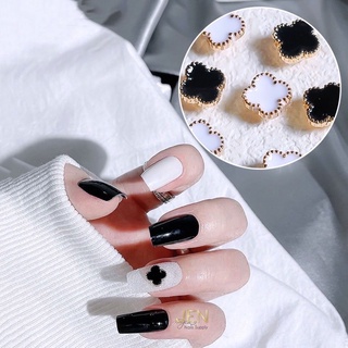 Charm nail Cỏ bốn lá trang trí móng