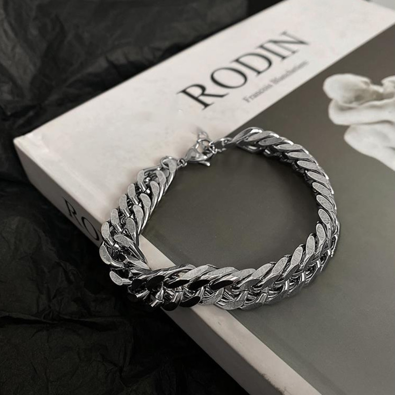 Vòng Tay Mắt Xích Kim Loại Sành Điệu Cá Tính