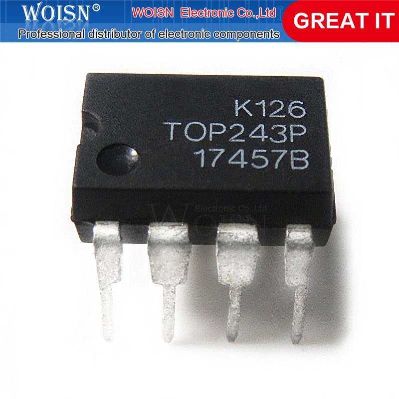 Set 10 Linh Kiện Điện Tử Ic Top243Pn Dip-7 Top243 Dip