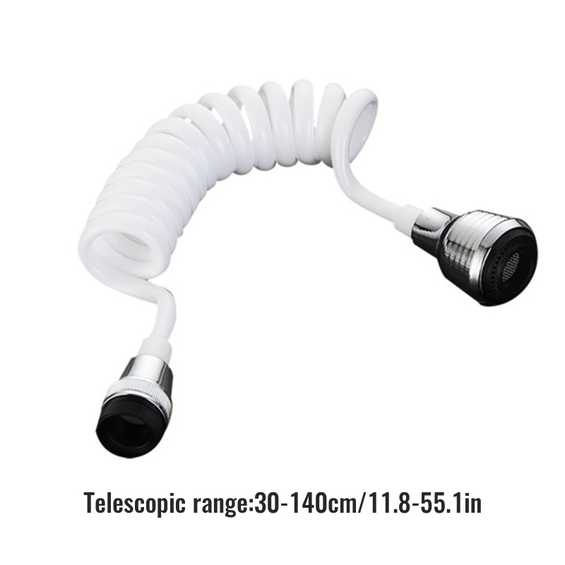 QQ Dụng Cụ Nhà Bếp Đa Năng Xoay 360 Độ° Đầu Lọc Nối Dài Vòi Nước Bồn Rửa Chén Dạng Xoay Linh Hoạt