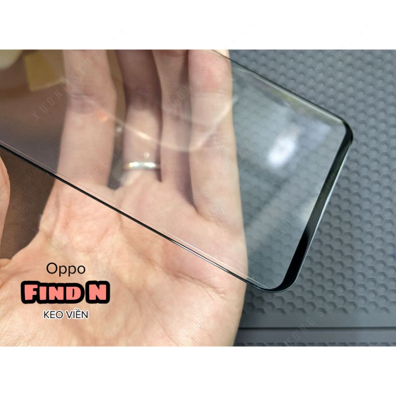 Kính cường lực keo viền Oppo Find N2 Find N màn hình phụ