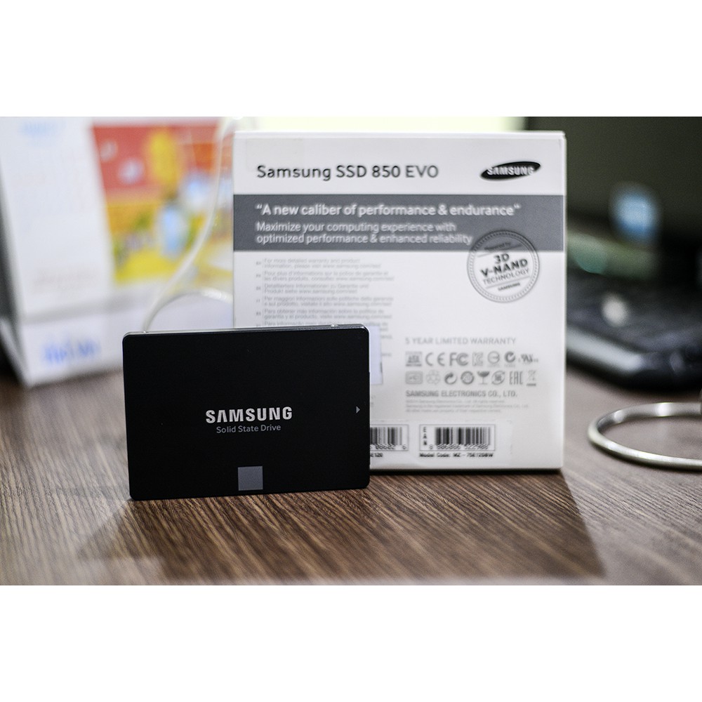 Ổ cứng SSD SamSung 850 Evo 250GB (đen) (MZ-75E250BW) - Hãng phân phối