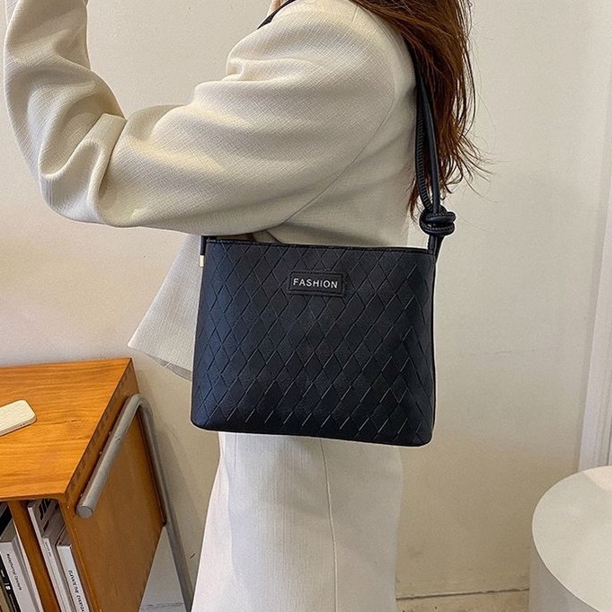 Túi xách nữ công sở túi tote da dày màu sắc basic túi đeo vai bản to đi chơi đi làm