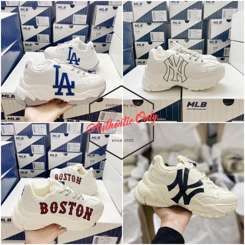 [100% CHÍNH HÃNG] Giày MLB Big Ball Chunky (BOSTON, NY) - Authentic Only