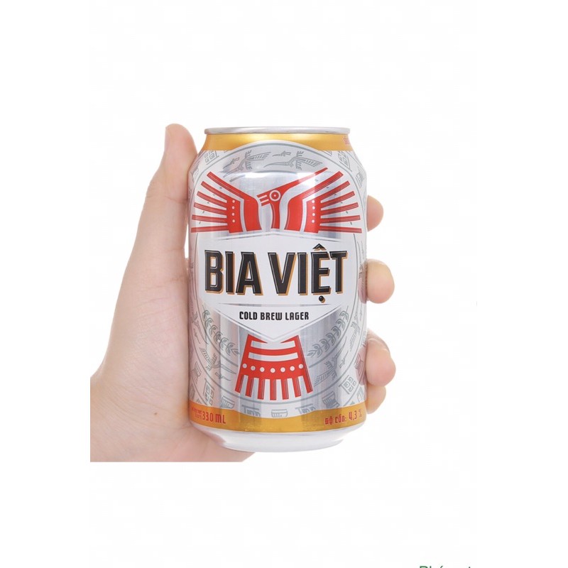 Bia Việt (thùng 12 lon x 330ml) date mới