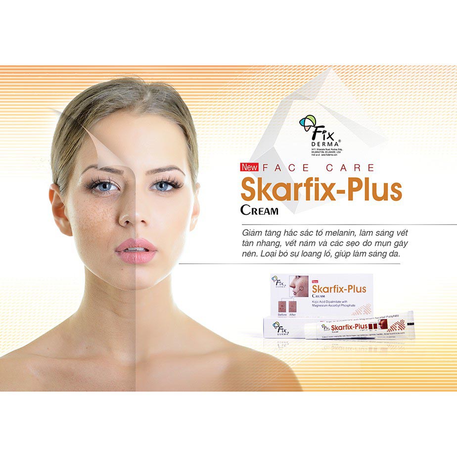 Fixderma Kem Dưỡng Sáng Da Skarfix Plus Cream 15g