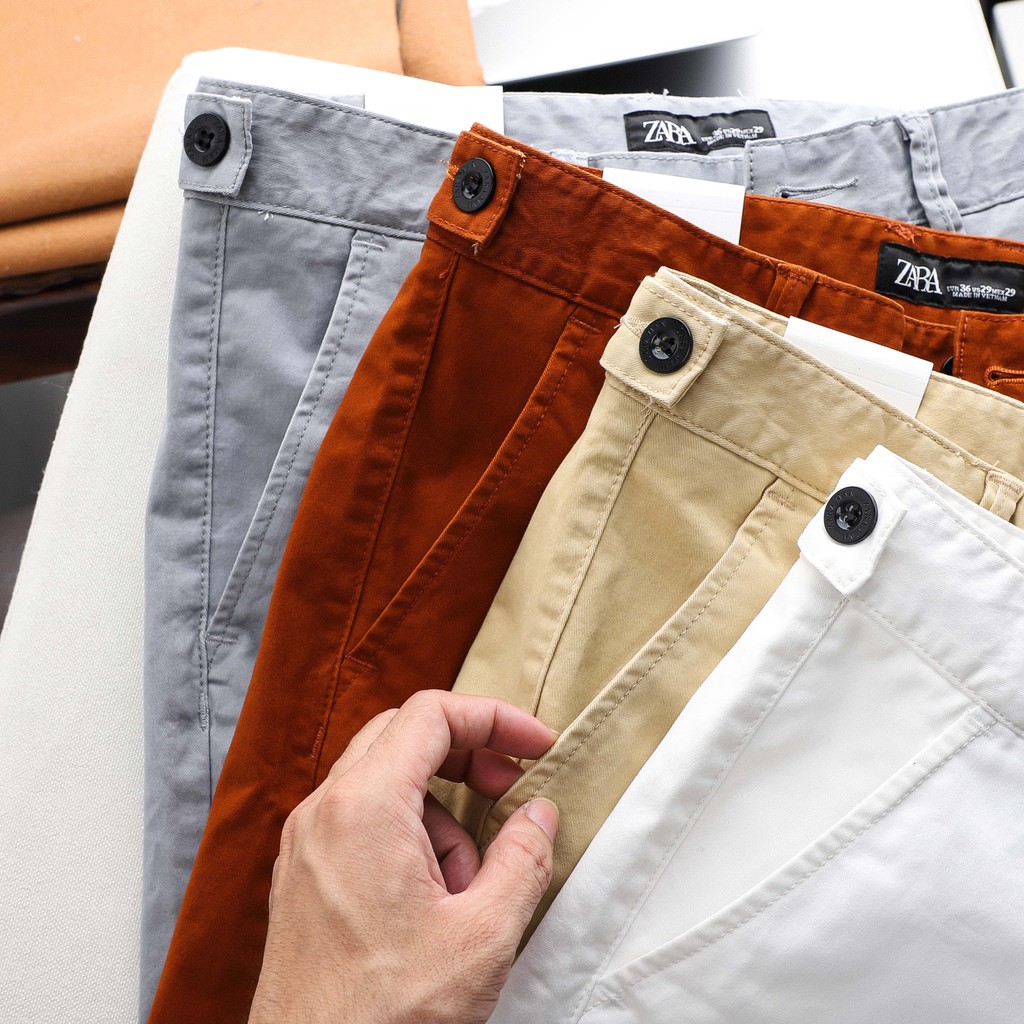 Quần Short Kaki Nam Cao Cấp, co giãn form ngắn trên gối trẻ trung 2021 | BigBuy360 - bigbuy360.vn