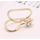 Khuyên kẹp vành tai kim loại hình mặt trăng/ngôi sao/hoa thời trang cho nữ