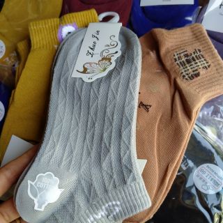 Combo 5 đôi Tất nữ ngắn cổ đẹp siêu rẻ