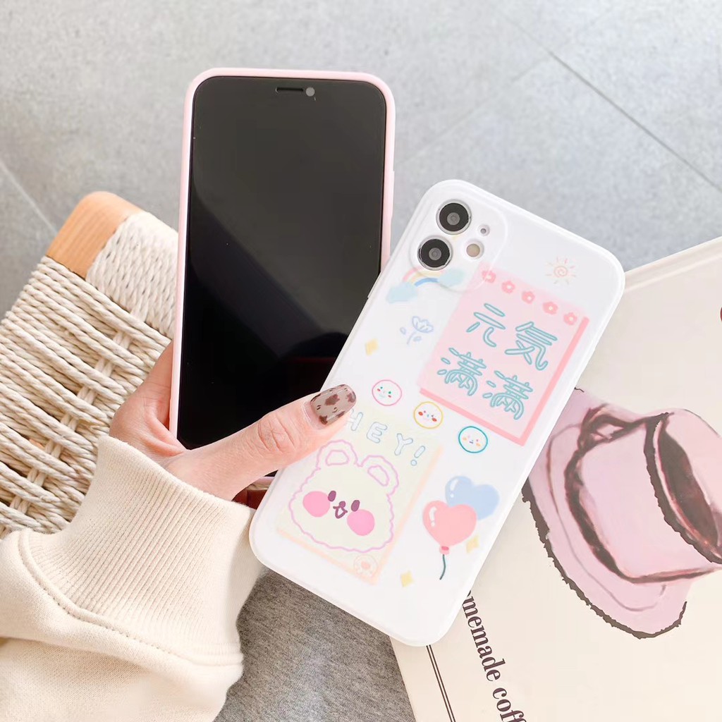 Soft shell Tpu Case Cartoon For iphone 6 6s 7 8 Plus X Xs XR 11 12 Mini Pro Max Cover Casing