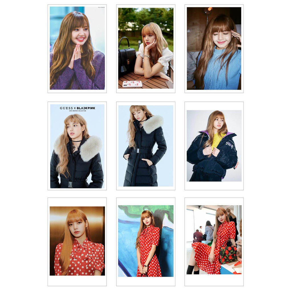 Lomo Card Ảnh LISA - BLACKPINK ( 36 ảnh)