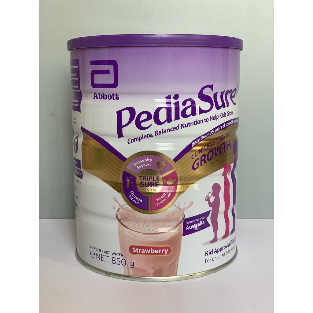 Sữa bột Pediasure vị chocolate của Úc loại 900 gram