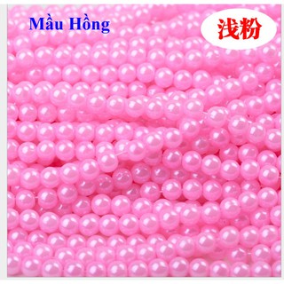 Hạt nhựa tròn - Hạt cườm (100g)