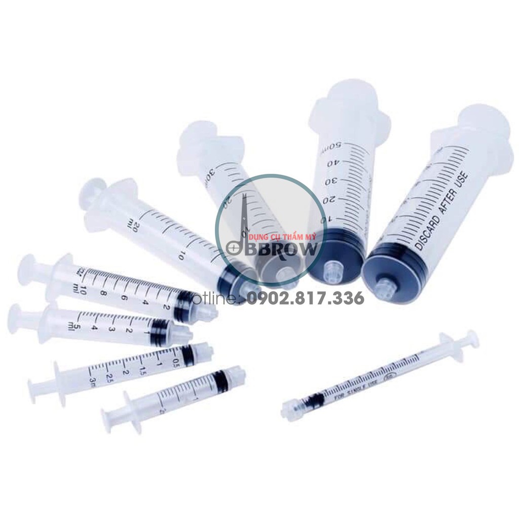 Xilanh Đầu Xoắn | Xilanh Các Loại Dung Tích Từ 1ml - 50ml