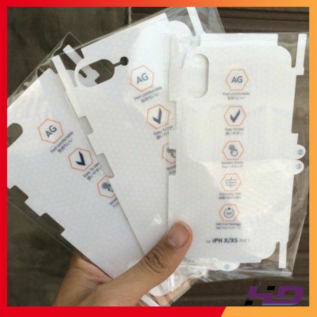 [ CÓ IPHONE 12 ] Dán lưng PPF iphone nhám chống vân tay