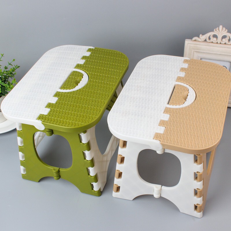Ghế nhựa mini tiện dụng gấp gọn được - đi du lịch tiện lợi