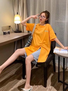 ÁO PHÔNG XẺ VẠT RÚT EO