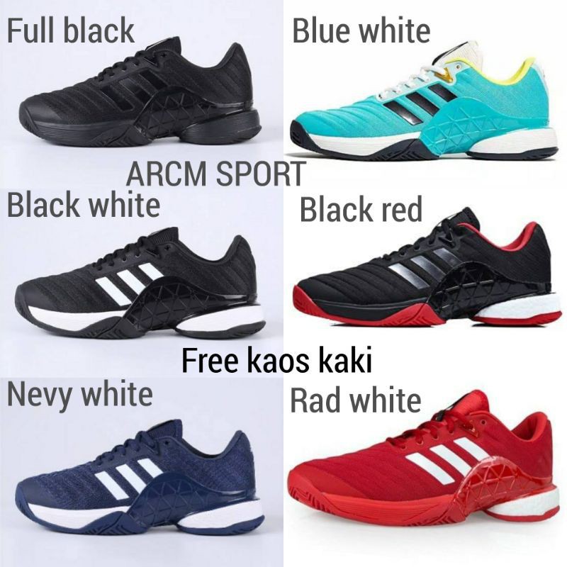 [Adidas giày]Giày Bóng Bàn Adidas Barricade 2018 Kiểu Dáng Trẻ Trung Năng Động ?