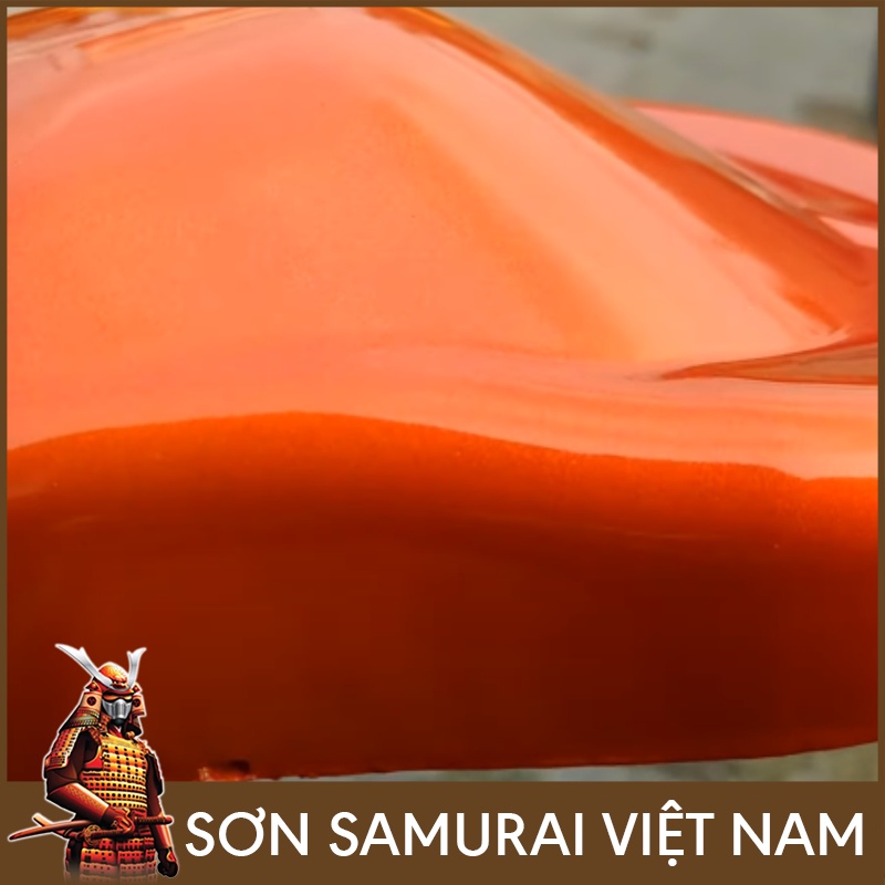 Sơn Samurai Màu Cam Candy H618 - Sơn Xịt Samurai