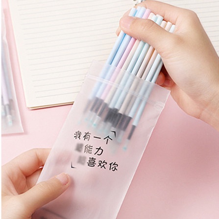 Bộ 20 Ruột Bút Mực Gel Ngòi 0.5mm Màu Đen