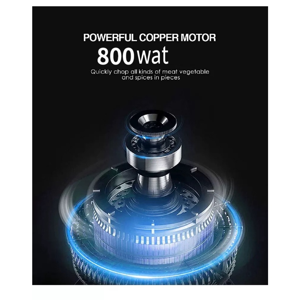 Máy xay thịt SOKANY SK-7025 , Cối Thủy Tinh 2L