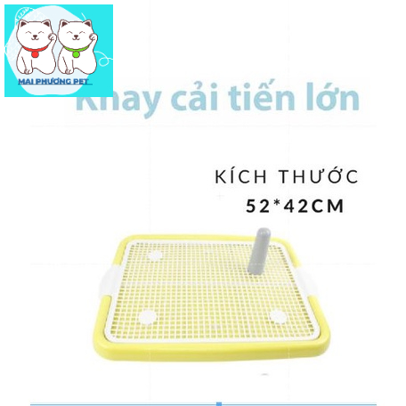 Khay vệ sinh cho chó khay cải tiến lớn