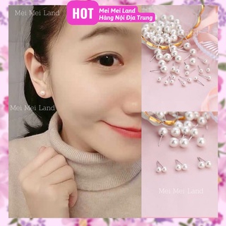 Khuyên Tai Hạt Nhỏ Đơn Giản Dễ Phối Đồ Phong Cách Trẻ Trung