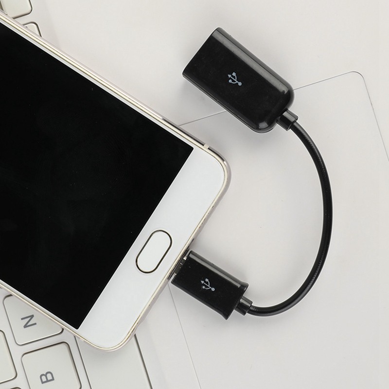 Dây cáp chuyển đổi dữ liệu usb otg v8 cho điện thoại android