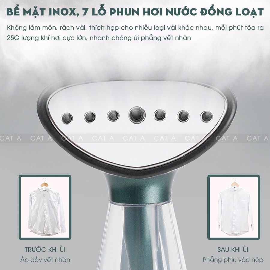 Bàn ủi hơi nước Cầm Tay Cao Cấp GARMENT STEAMER YS-2008,  Bàn Là Hơi Nước Gấp Gọn - Tiện lợi, chính hãng