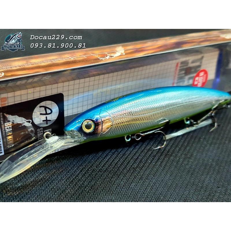 Mồi Lure Ghềnh Beaking Wobblers Minnow M130SP
