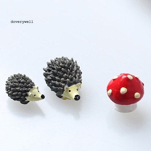 3 Mô hình mini bằng resin cho trang trí tiểu cảnh dễ thương