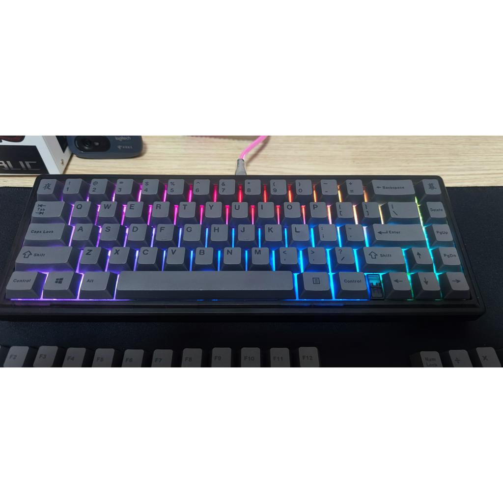 Keycap set PBT Mario Dye-sub nhiều phối màu nút bàn phím cơ phù hợp các layout cơ bản