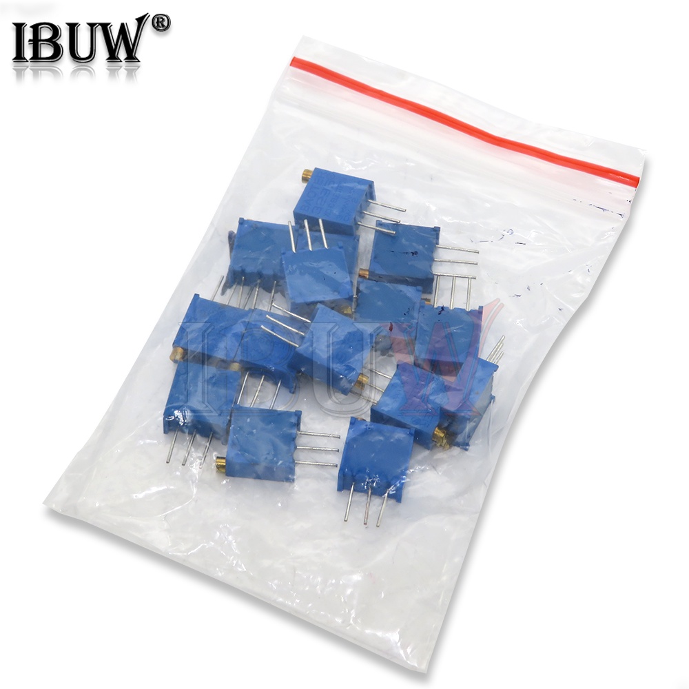 Set 15 Biến Trở 3296w 100 ohm ~ 2M ohm 0.5w 3296w