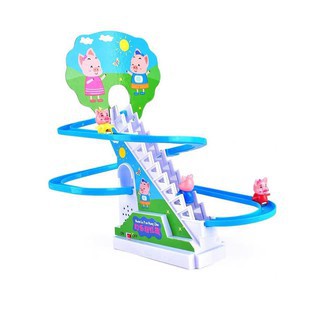 MVP1784 Đồ Chơi Heo Peppa Leo Cầu Thang, Cầu Trượt Có Nhạc Cỡ Lớn