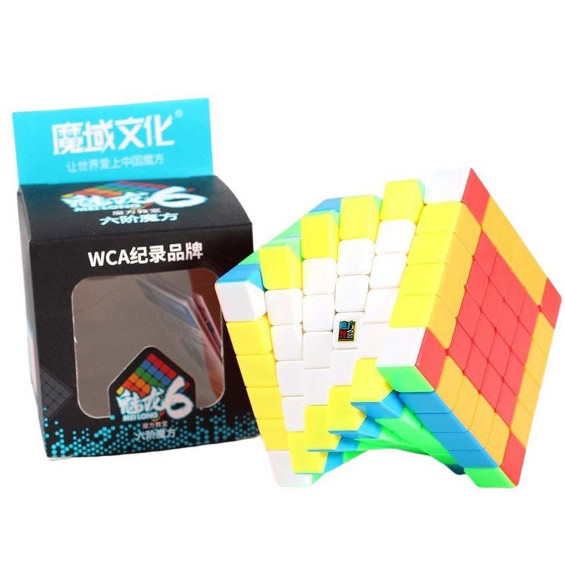 Rubik 6x6 Stickerless MoYu MeiLong MFJS Rubik 6 Tầng