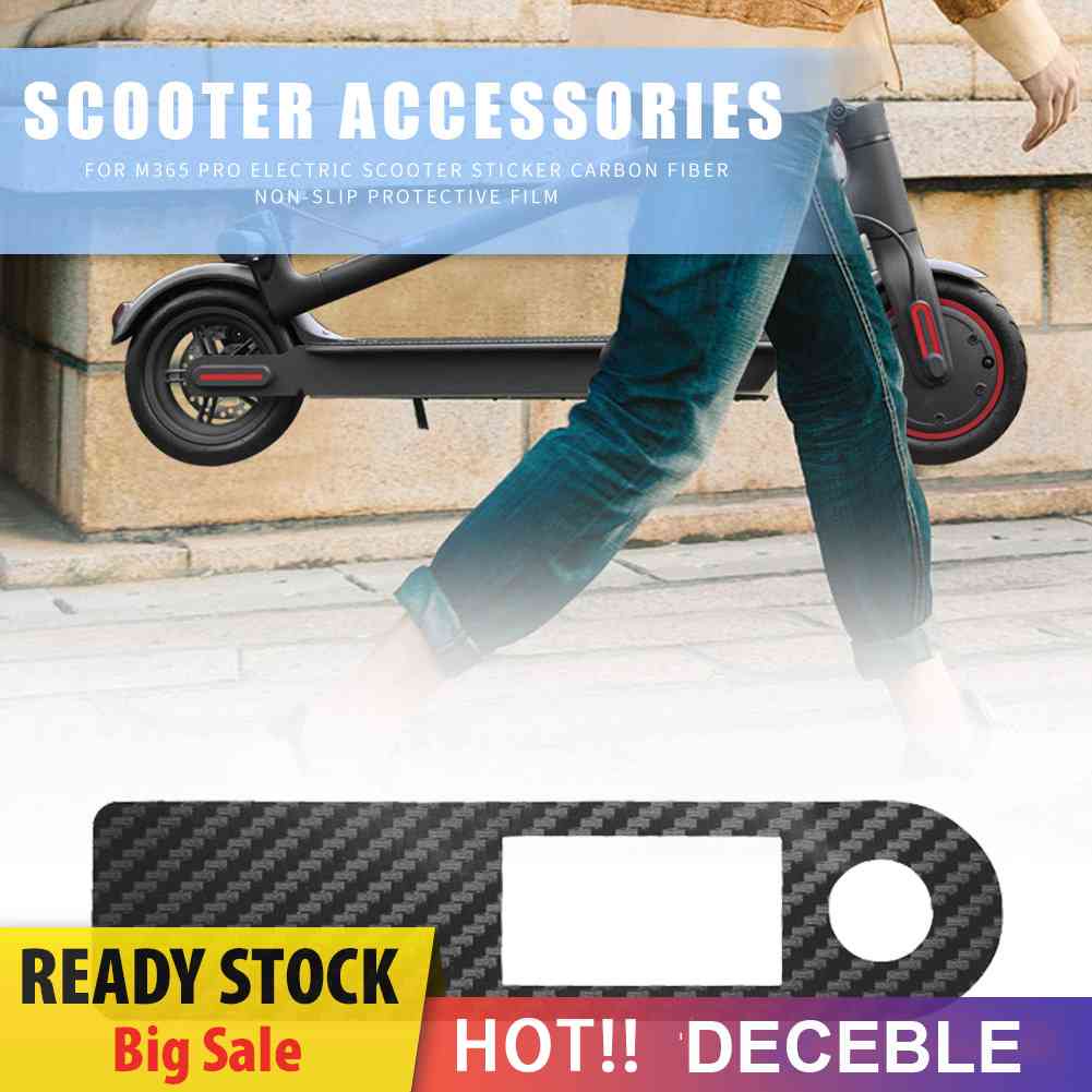 Miếng Dán Trang Trí Xe Scooter Điện Xiaomi M365 Pro Bằng Sợi Carbon