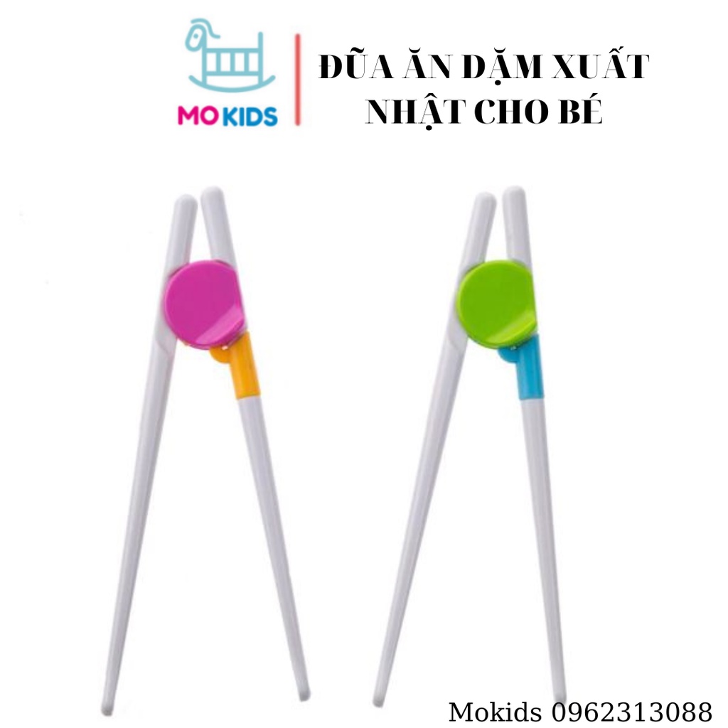 Đũa tập gắp ăn dặm cho bé kiểu nhật - Mokids