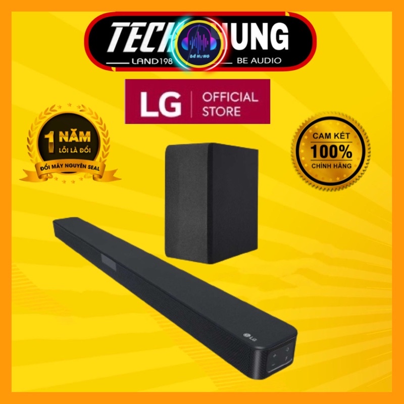 [Mã SKAMEL080623 giảm 30% tối đa 100K đơn 200K] Loa thanh SoundBar LG Sl4 300W 2.1 Bảo hành chính hãng 12 tháng