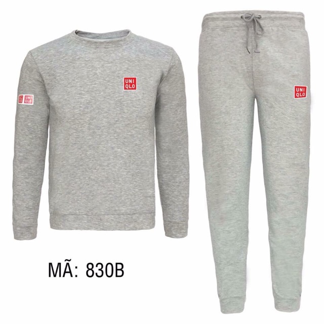 Combo 7 bộ uniqlo nam
