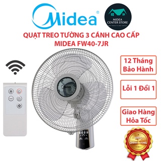 [Chính Hãng] Quạt treo tường Midea FW40-7JR, Điều khiển từ xa, lỗi 1 đổi 1, bảo hành 12 tháng toàn quốc