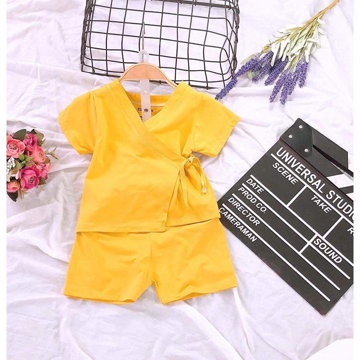 COMBO 2 BỘ YUKATA COTTON THUN SIÊU MÁT CHO BÉ TRAI BÉ GÁI