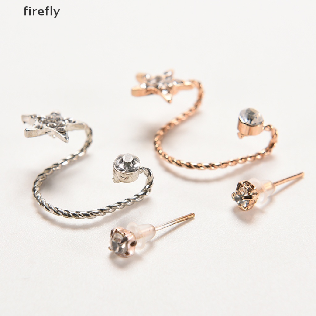 Bông Tai Hình Ngôi Sao Lấp Lánh Thời Trang